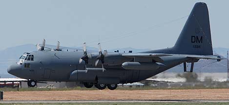 Lockheed EC-130H Hercules 75-1584 of the 355th Wing based at Davis Monthan-AFB.